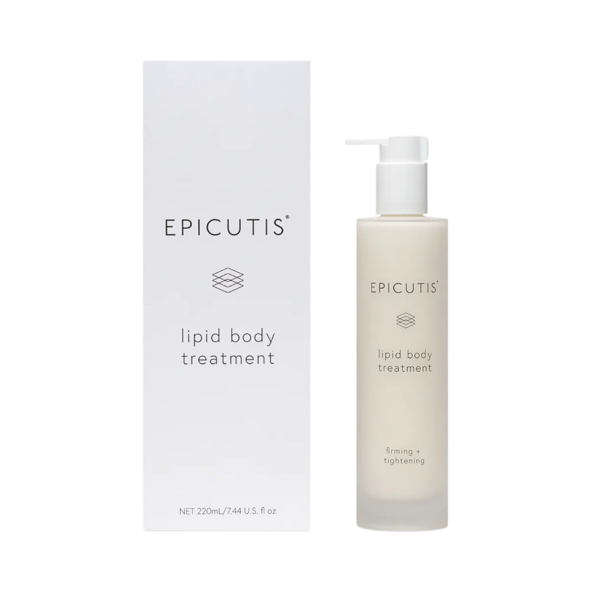Epicutis Lipid Body Treatment 220ml packaging and bottle