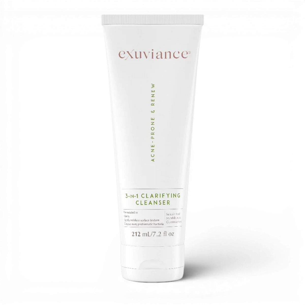 Exuviance 3-in-1 Clarifying Cleanser, cleanser, toner and exfoliant for oily skin, by Face for Soul