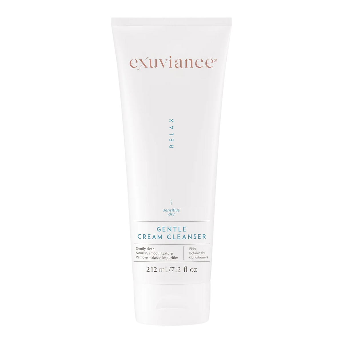Exuviance Gentle Cream Cleanser, mild daily cleanser for sensitive skin, by Face for Soul