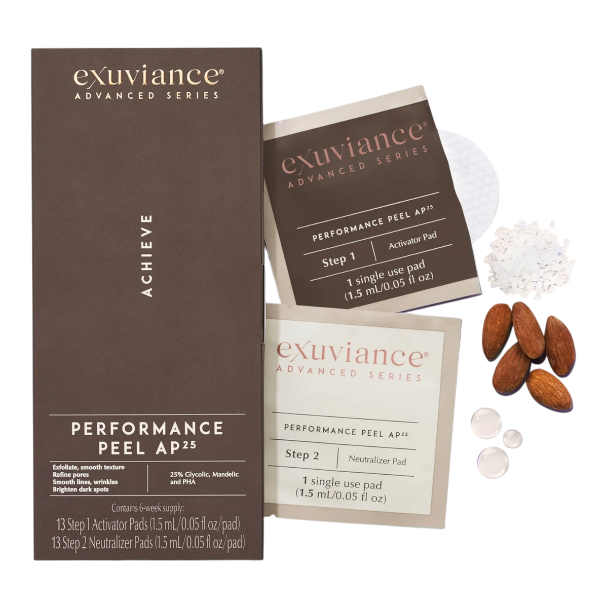 Exuviance Performance Peel AP25, at-home chemical peel, by Face for Soul
