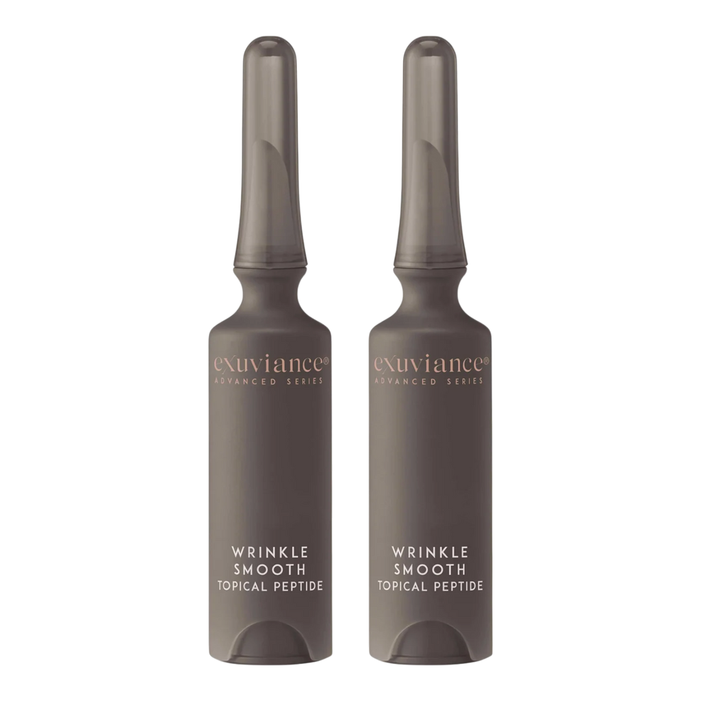 Exuviance Wrinkle Smooth Topical Peptide, targeted line-smoothing peptide vials, by Face for Soul
