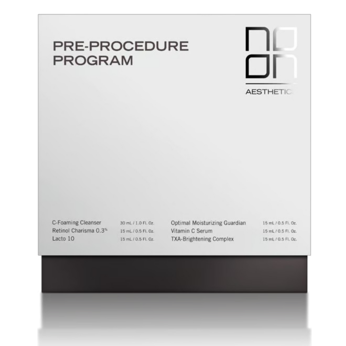 NOON Pre-Procedure Treatment Program, skin preparation for aesthetic treatments, by Face for Soul