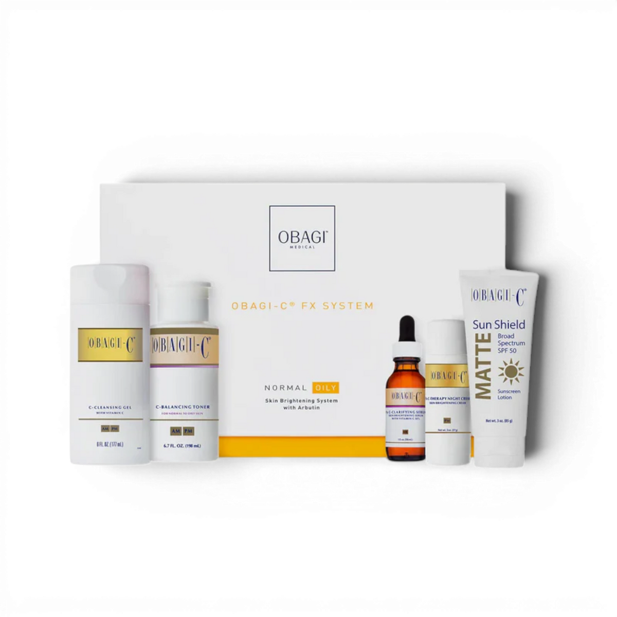Obagi-C FX System Normal to Oily, non-prescription vitamin C brightening system, by Face for Soul