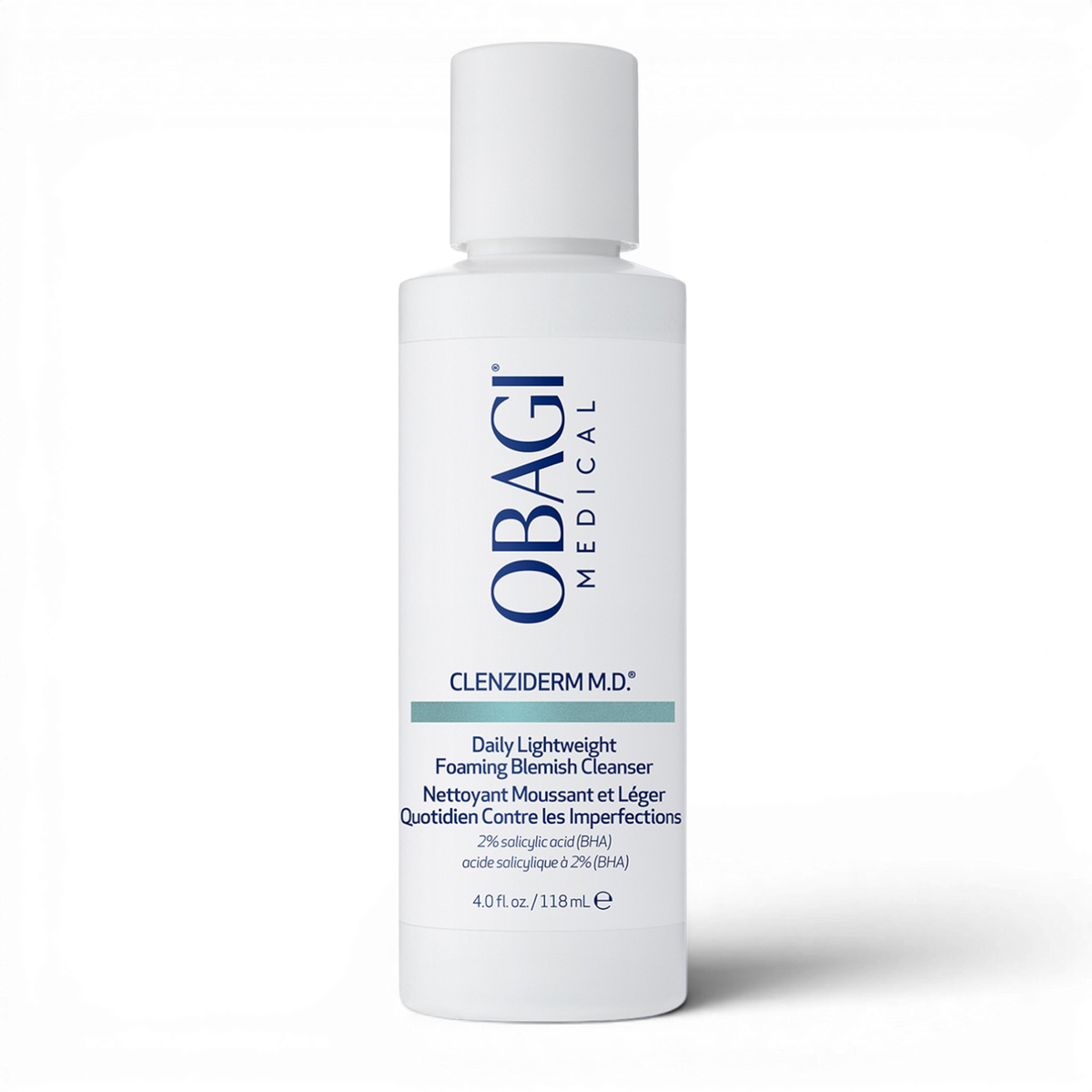 Obagi CLENZIderm Daily Care Foaming Cleanser, gentle acne cleanser, by Face for Soul