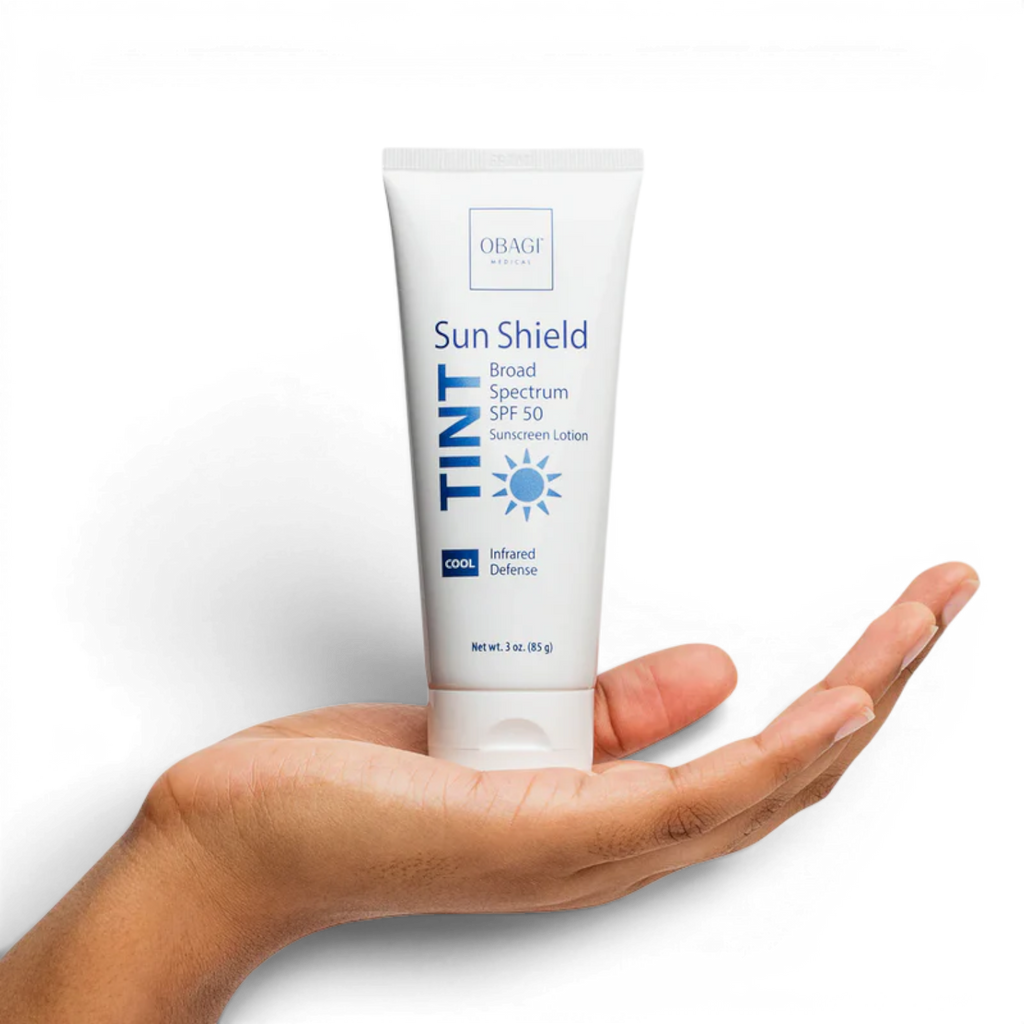 Obagi Sun Shield Tint SPF 50 Cool, tinted mineral-hybrid sunscreen, by Face for Soul