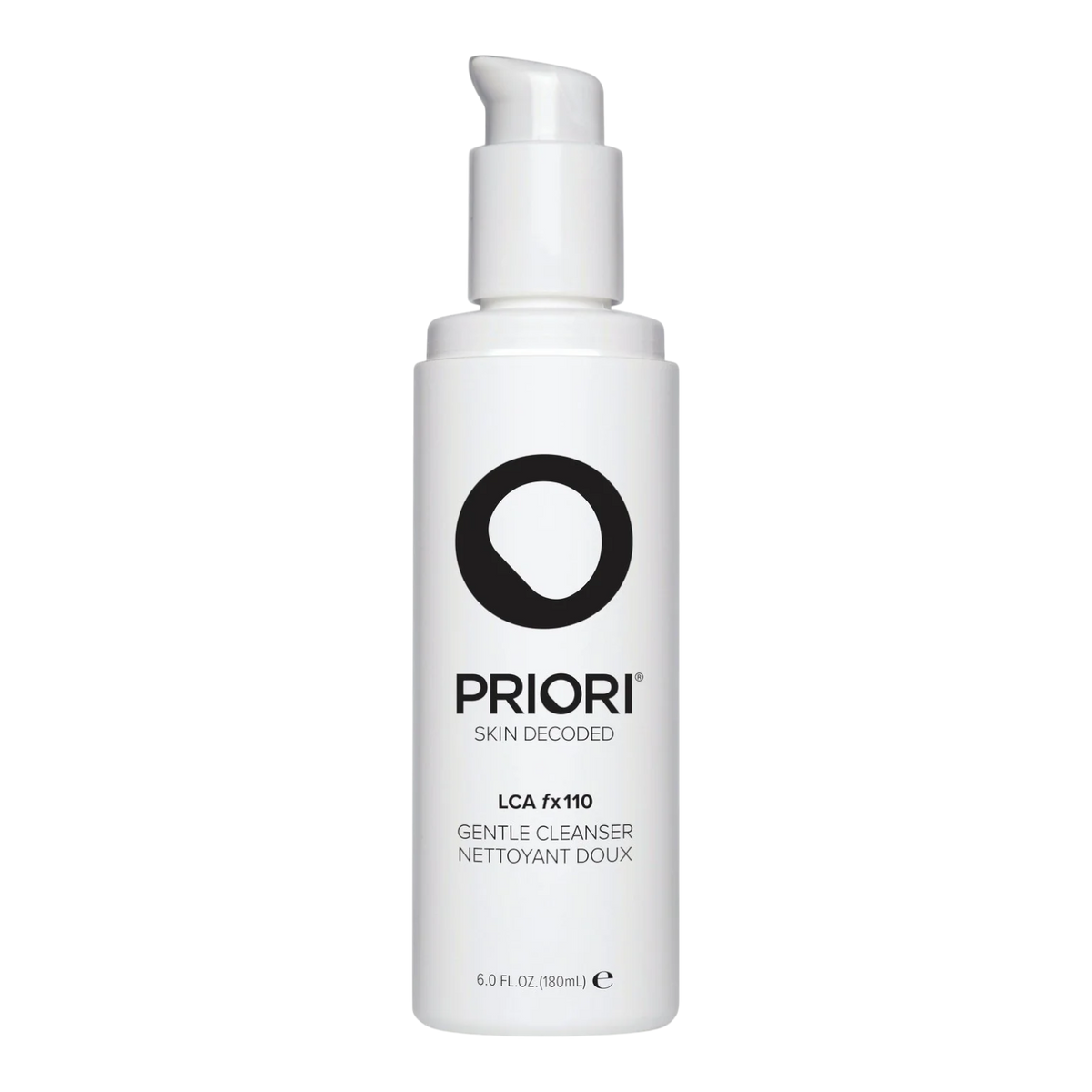PRIORI LCA fx110 Gentle Cleanser, mild daily cleanser with lactic acid, by Face for Soul