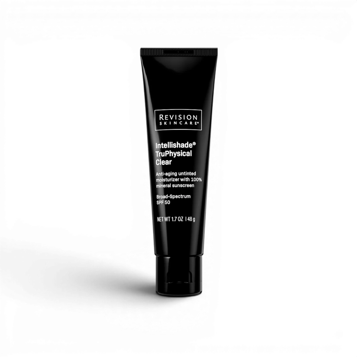 Revision Skincare Intellishade TruPhysical Clear, sheer 100 percent mineral SPF 50 moisturiser, by Face for Soul