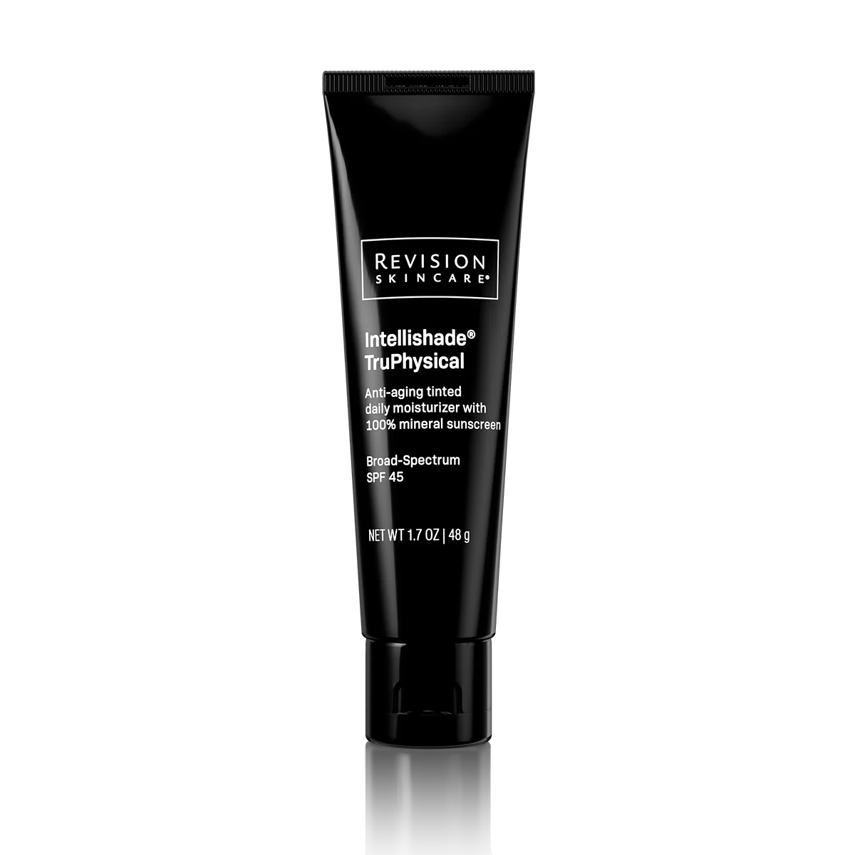 Revision Skincare Intellishade TruPhysical, 100 percent mineral tinted SPF 45 moisturiser, by Face for Soul